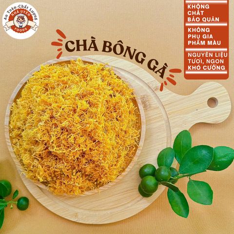 Chà bông gà loại 1 thơm ngon, sợi mềm, vị đậm đà,đơn 800k tặng quà trực tiếp