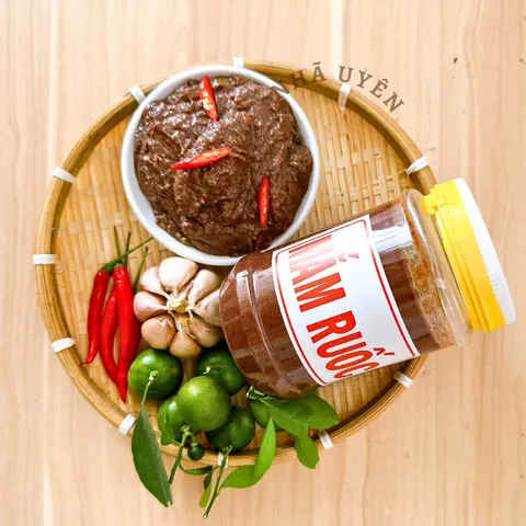 Mắm ruốc Phú Quốc không quá mặn, tiện dùng ngay, không chất bảo quản, đơn 800k tặng quà