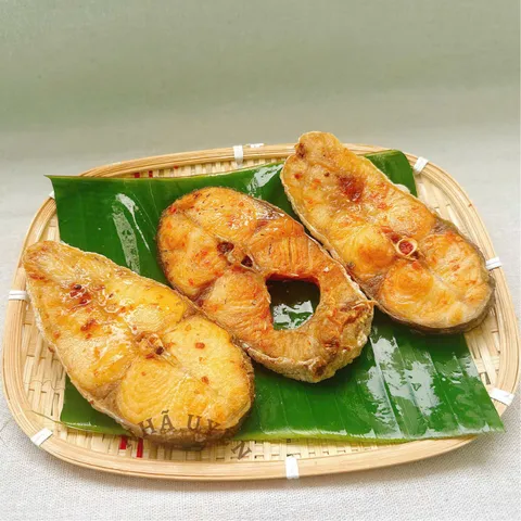 Hỏa tốc-HCM .Khô Cá Dứa 1 Nắng Cần Giờ Dạng Khoanh Chuẩn 2 Sọc,không mặn