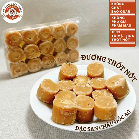 Đường thốt nốt viên nguyên chất ngọt mát tự nhiên, tốt cho sức khỏe, đơn 800k tặng quà