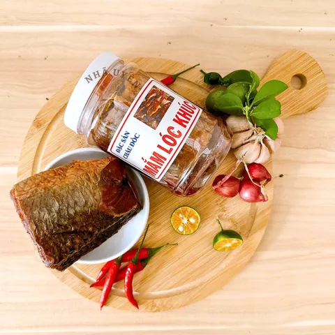 500g món mắm cá lóc khúc trứ danh miền Tây, ủ bằng đường thốt nốt,thơm ngon, đậm vị,,đơn 800k tặng quà trực