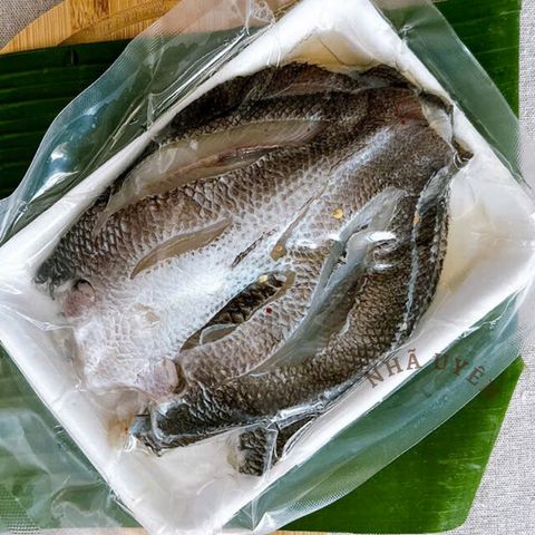 Giao HCM-Khô cá lóc 1 nắng, vừa ăn không mặn, thịt bùi thơm dai ngọt