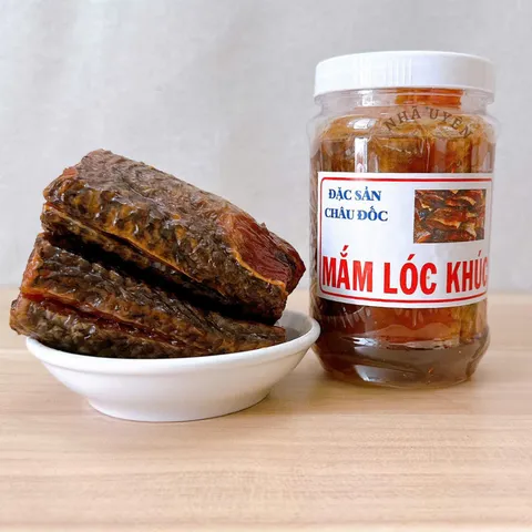 500g món mắm cá lóc khúc trứ danh miền Tây, ủ bằng đường thốt nốt,thơm ngon, đậm vị,,đơn 800k tặng quà trực
