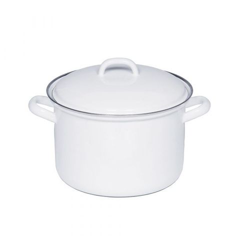 Nồi Dáng Cao Kèm Nắp RIESS WEISS 0121-033 14cm 1L Trắng
