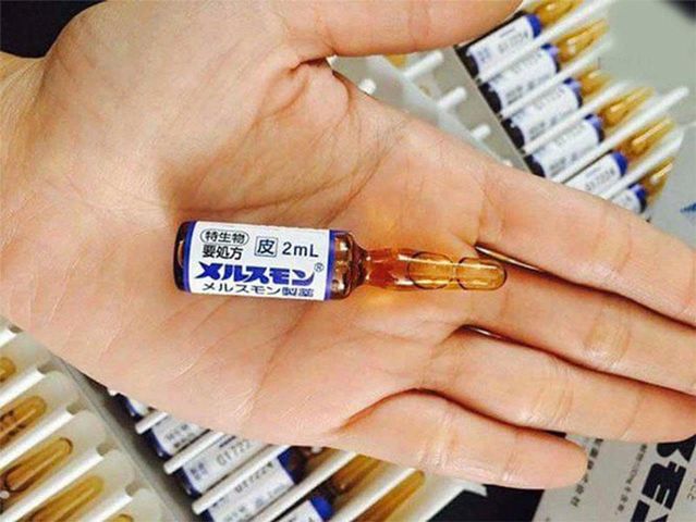 Tế Bào Gốc Nhau Thái Người Melsmon Placenta Nhật Bản - 50 Ống X 2ml - Giải Pháp Làm Đẹp Tự Nhiên Cho Làn Da Căng Mịn, Trẻ Trung 766502