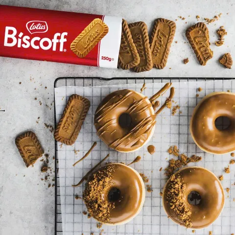 Lotus Biscoff Biscuit Bánh Quy Caramel Tiện Lợi Cho Gia Đình