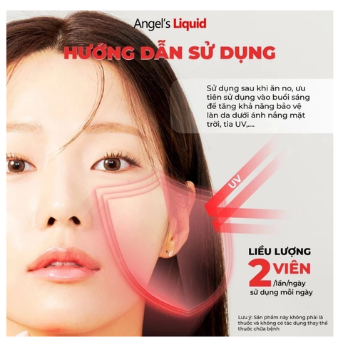 Viên Uống Trắng Da Angel's Liquid Glutathione Oneday Collagen 600mg x 72 Viên