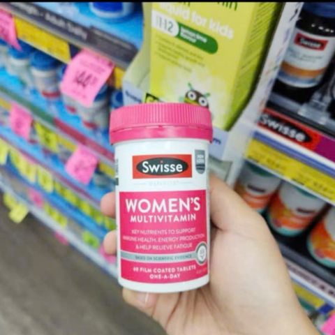 Vitamin Tổng Hợp cho Nữ Giới Từ 18 - 50 Tuổi Swisse Ultivite Women's Multivitamin - S/P Chuẩn Úc