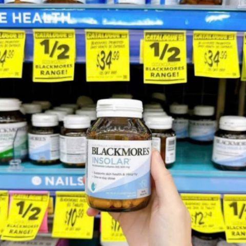 Viên uống Đẹp Da Blackmores Insolar - Hỗ Trợ Tái Tạo Da & Nuôi Dưỡng Làn Da Từ Bên Trong - SP Chuẩn Úc