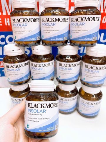 Viên uống Đẹp Da Blackmores Insolar - Hỗ Trợ Tái Tạo Da & Nuôi Dưỡng Làn Da Từ Bên Trong - SP Chuẩn Úc
