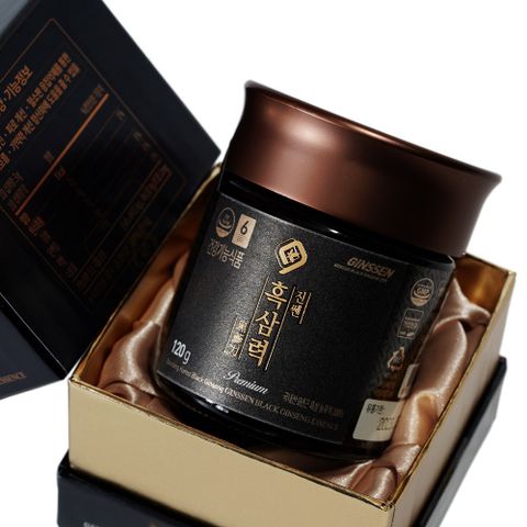 Cao Hắc Sâm Daedong Hàn Quốc 120g Cô Đặc 100% - Ginssen Black Ginseng Essence Premium 120g