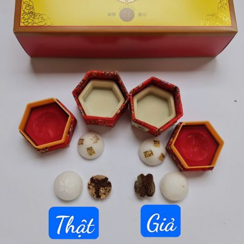 An cung ngưu Gấm Đỏ Trung Quốc Hộp 10 Viên Hỗ Trợ Hoạt Huyết