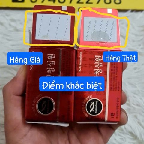 Kwangdong Bienbang Woohwang chung sim won Hộp 10 Viên Hàn Quốc