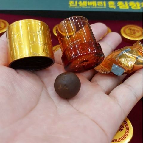 An Cung Ngưu Bổ Não Trầm Hương Hàn Quốc Hongnok Chimhyanghwan Hộp 32 Viên Giúp Lưu Thông Mạch máu