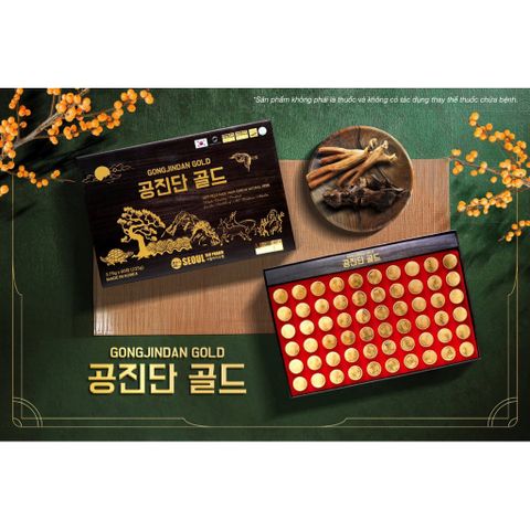 An Cung Ngưu Trầm Hương Gongjindan Gold 60 Viên