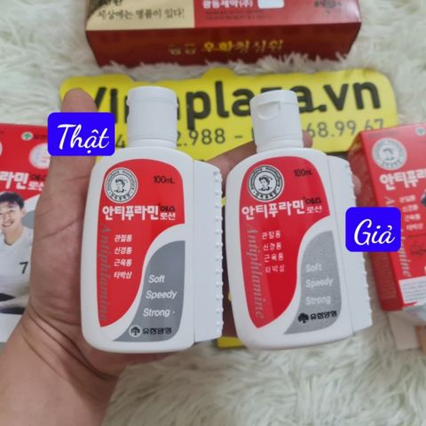 Dầu Nóng Xoa Bóp Hàn Quốc ANTIPLAMINE 100mL Hỗ Trợ Nhanh Giảm Đau Nhức, Bong Gân, Đau Cổ Vai Gáy, Đau Cơ Bắp