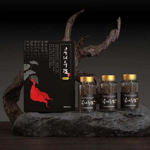 Viên Hà Thủ Ô Hàn Quốc Hỗ Trợ Người Tóc Bạc Sớm, Rụng Tóc Hộp 3 lọ x 100g