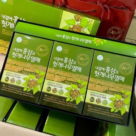 Nước Hồng Sâm Bổ Gan Daedong Hàn Quốc Hộp 30 Gói x 50ml Giúp Giả Độc Gan, Tăng Cường Hệ Miễn Dịch