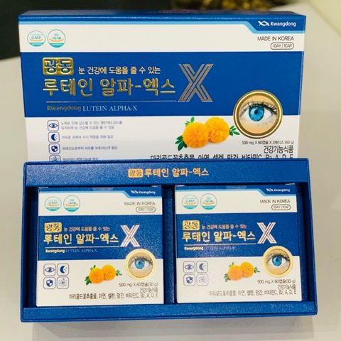 Viên Uống Bổ Mắt Kwangdong Hàn Quốc, Hộp 120 Viên, Giúp Sáng Mắt, Phòng Ngừa Những Bệnh Về Mắt