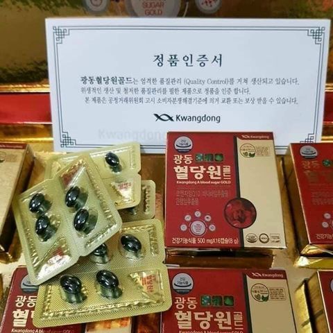 Hiệu Quả Cùng Viên Uống Hỗ Trợ Ổn Định Huyết Áp, Tiểu Đường Và Mỡ Máu Kwangdong Hàn Quốc Hộp 112 Viên