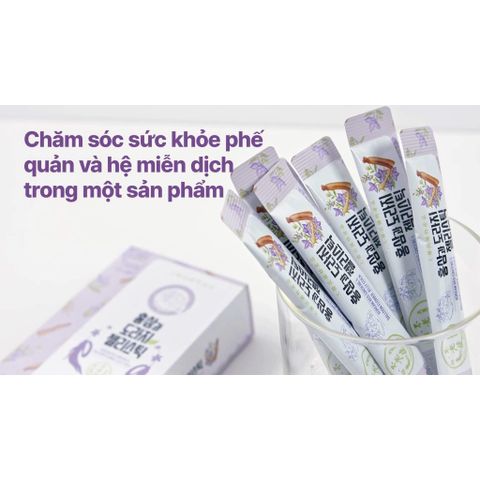 Hồng Sâm Hoa Chuông Daedong Hàn Quốc Dạng Thạch 20g x 30 Stick Chăm Sóc Sức Hệ Hô Hấp