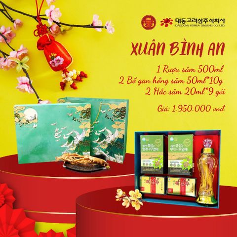 Quà Biếu Tặng Người Thân Bạn Bè Dịp Tết Nguyên Đán Mang Thương Hiệu Daedong Hàn Quốc Sang Trọng Ý Nghĩa