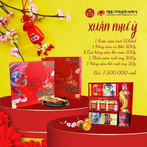 Quà Biếu Tặng Người Thân Bạn Bè Dịp Tết Nguyên Đán Mang Thương Hiệu Daedong Hàn Quốc Sang Trọng Ý Nghĩa
