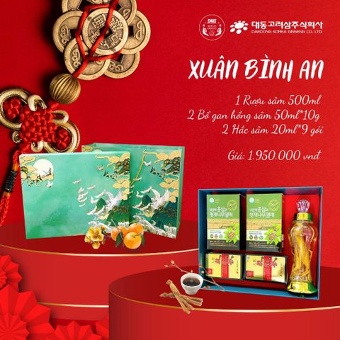 Quà Biếu Tặng Người Thân Bạn Bè Dịp Tết Nguyên Đán Mang Thương Hiệu Daedong Hàn Quốc Sang Trọng Ý Nghĩa