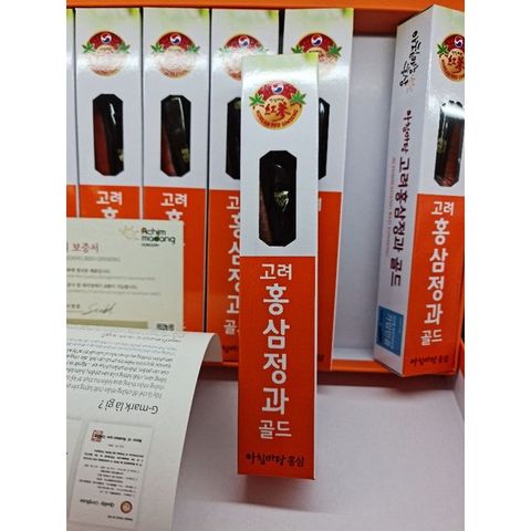 [ Chính Hãng ] Hồng Sâm Tẩm Mật Ong Nguyên Củ Achimmadang Hàn Quốc Hộp 8 Củ