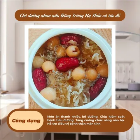 Nấm Đông Trùng Hạ Thảo Sấy Thăng Hoa Hàn Quốc Hộp 100g
