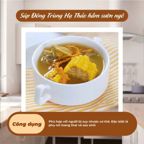 Nấm Đông Trùng Hạ Thảo Sấy Thăng Hoa Hàn Quốc Hộp 100g