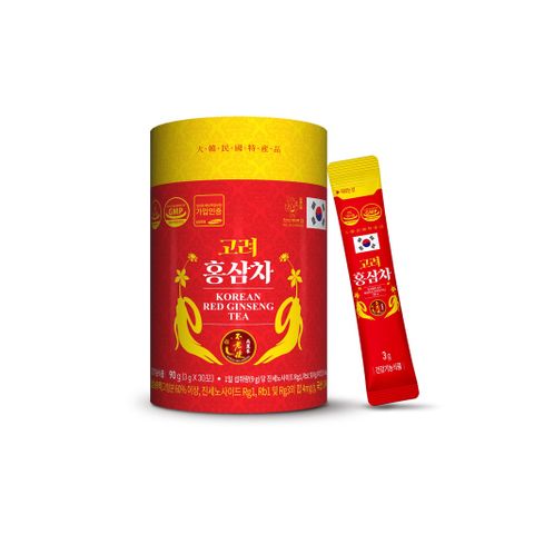 [ Chính Hãng ] Trà Hồng Sâm Hàn Quốc – Korean Red Ginseng Tea Hộp 30 Gói