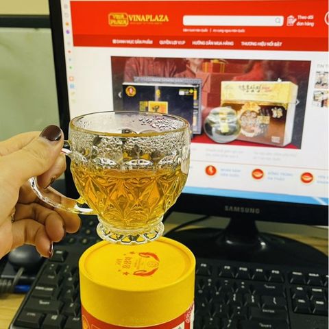 [ Chính Hãng ] Trà Hồng Sâm Hàn Quốc – Korean Red Ginseng Tea Hộp 30 Gói