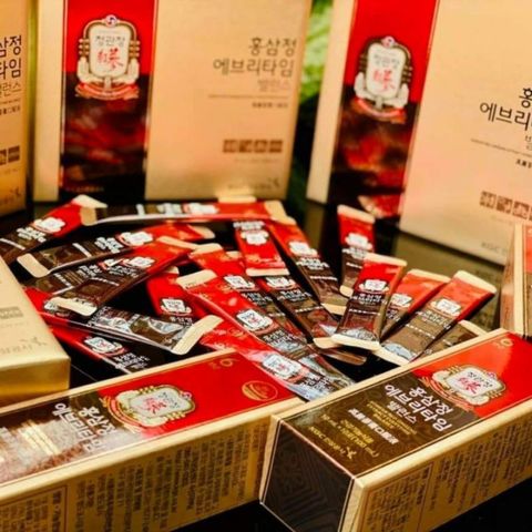 [ Chính Hãng ] Tinh Chất Hồng Sâm KGC Cheong Kwan Jang Everytime Original 30 Gói x 10 ml