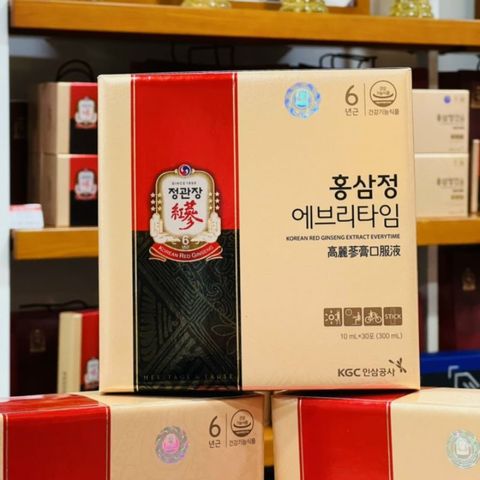 [ Chính Hãng ] Tinh Chất Hồng Sâm KGC Cheong Kwan Jang Everytime Original 30 Gói x 10 ml
