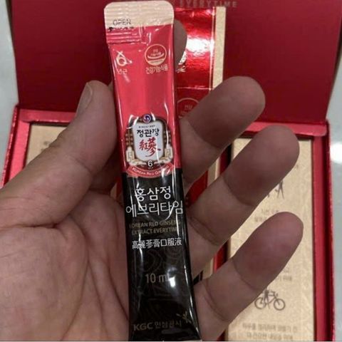 [ Chính Hãng ] Tinh Chất Hồng Sâm KGC Cheong Kwan Jang Everytime Original 30 Gói x 10 ml