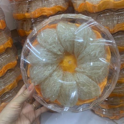 Tổ Yến Tinh Chế Khánh Hòa Nguyên Chất Hộp 100g Tặng Kèm Đường Phèn, Táo Đỏ, Nhân Sâm Hàn Quốc