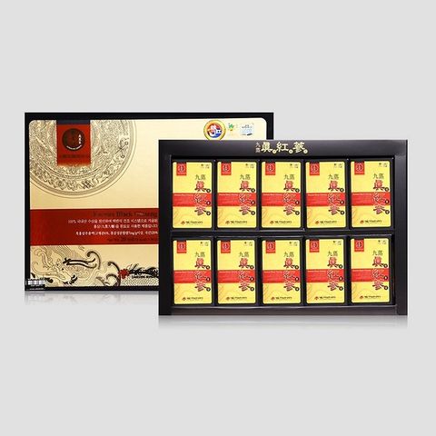 [ Chính hãng ] Nước Hắc Sâm Daedong Korea Ginseng Hộp 90 gói x 20ml Giúp Chăm Sóc Sức Khỏe Toàn Diện