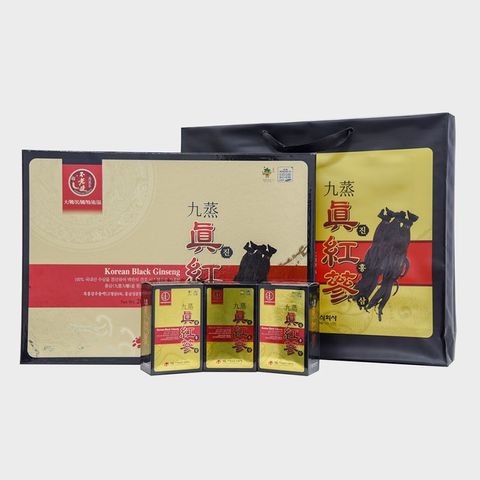 [ Chính hãng ] Nước Hắc Sâm Daedong Korea Ginseng Hộp 90 gói x 20ml Giúp Chăm Sóc Sức Khỏe Toàn Diện