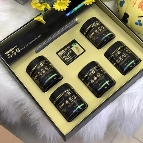 [Thượng hạng] Cao hắc sâm Nonghyup Hàn Quốc Hộp 5 Lọ x 100g Chăm Sóc Sức Khỏe Toàn Diện