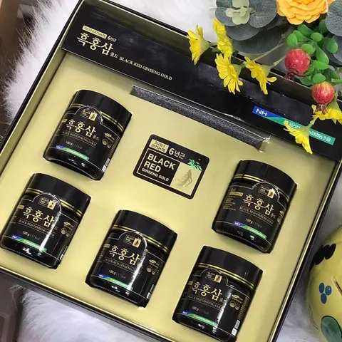 [Thượng hạng] Cao hắc sâm Nonghyup Hàn Quốc Hộp 5 Lọ x 100g Chăm Sóc Sức Khỏe Toàn Diện