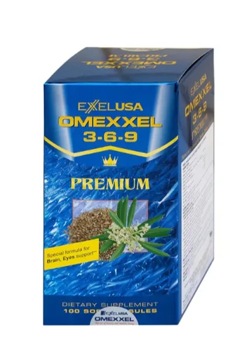 Viên uống hỗ trợ tốt cho não và mắt Omexxel 3-6-9 Premium (100 viên)