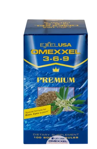 Viên uống hỗ trợ tốt cho não và mắt Omexxel 3-6-9 Premium (100 viên)