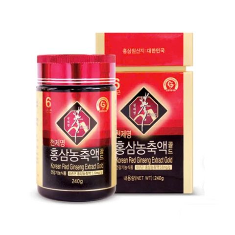Tinh Chất Hồng Sâm Cheonjemyeong Hàn Quốc Rg1, Rb1, Rg3 Hàm Lượng 16,8mg/g Hộp 240g