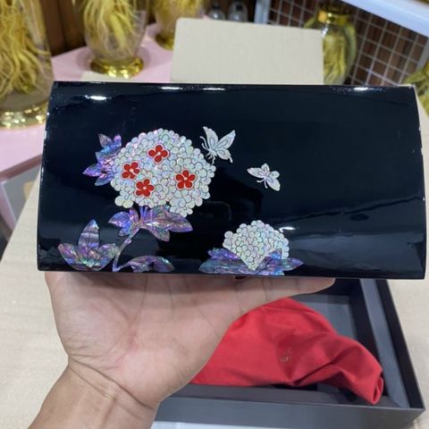 Đạm sâm trầm hương GongJinBo Hyunwoon Hàn Quốc hộp khảm trai 10 viên
