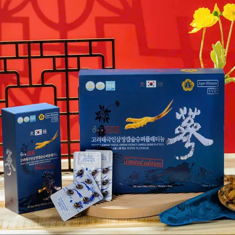 Thiên Sâm Đông Trùng Hạ Thảo Hàn Quốc 180 Viên Chăm Sóc Sức Khỏe Toàn Diện
