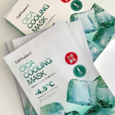 Mặt nạ giấy dịu da, phục hồi Cell Fusion C First Cooling Mask 27g