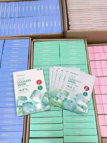 Mặt nạ giấy dịu da, phục hồi Cell Fusion C First Cooling Mask 27g