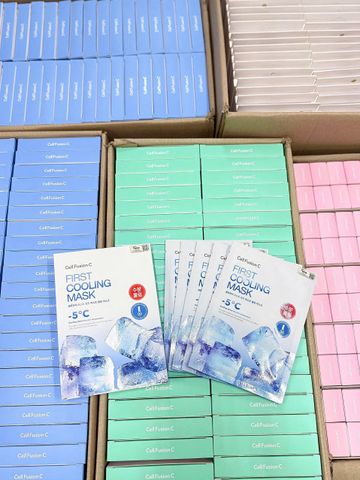 Mặt nạ giấy dịu da, phục hồi Cell Fusion C First Cooling Mask 27g