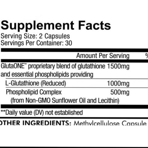 Viên uống Trắng Da - Cải Thiện Sắc Tố Da Codeage Liposomal Glutathione 1000 mg 60 viên - SP Chuẩn Mỹ